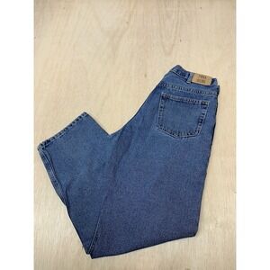 FULL BLUE Jeans Men's Straight Leg Blue Denim Pocket Size 34x32‎ Approx 32x30